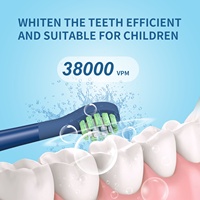 Brosse à dents électrique pour enfants OEM ODM, étanche, design de dessin animé