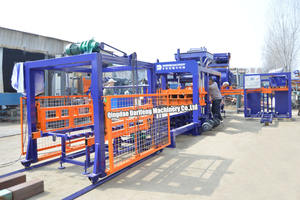 QT8-15 PLC-gesteuerte vollautomatische hydraulische Ziegelherstellungsmaschine Betonblockformmaschine - Product Image 2