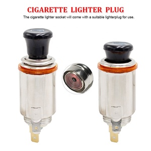 12V <span class=keywords><strong>prise</strong></span> allume-cigare LED anneau <span class=keywords><strong>voiture</strong></span> allume-cigare remplacement <span class=keywords><strong>prise</strong></span> de courant <span class=keywords><strong>auxiliaire</strong></span> <span class=keywords><strong>pour</strong></span> <span class=keywords><strong>voiture</strong></span> - Product Image 4