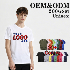 T-shirt da uomo 100% cotone a manica corta, personalizzabile, bianco tinta unita, stile formale, in maglia, all'ingrosso, tinta unita - Product Image 1