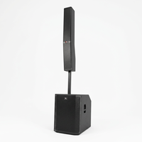 Enceinte colonne professionnelle EV-18A3 VIA Sound 18 pouces Neo Columns Pro, en bois, puissance maximale 800+200W, système PA, subwoofer actif, audio professionnel