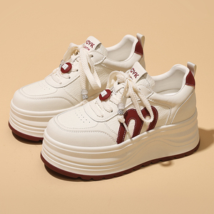 Chaussures Femme Printemps 2026 Nouveautés Mocassins Décontractés à Semelle Épaisse et Talon Rehaussé Chaussures Femme Tendance - Product Image 3