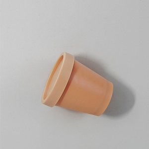 Custom 200ml 250ml Airtight White Pink <b>Plastic</b> Beauty PP <b>Jar</b> with Lid Ice Cream Bottle Shape Cosmetic Packaging Capacity 50ml - Product Image 2