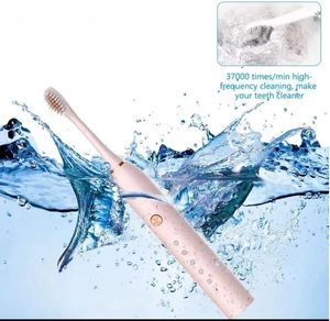 Cepillo de Dientes Eléctrico Sónico con Carga Tipo-C, Doble Botón, 5 Modos de Funcionamiento y 3 Niveles de Fuerza - Product Image 3