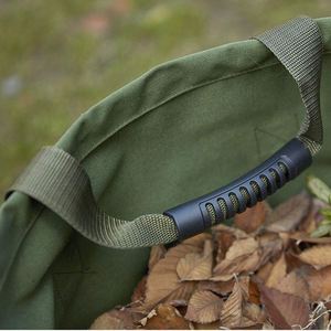Sacs en toile pour déchets de jardin, réutilisables et pliables, conteneur pour feuilles de pelouse, 33 gallons, Super Sack avec poignées, fabriqués en usine BSCI. - Product Image 3