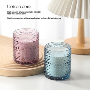 Bougie gaufrée en cire de soja de haute qualité, parfumée, pour festivals, anniversaires, souvenirs et ornements d'ambiance - Product Image 4