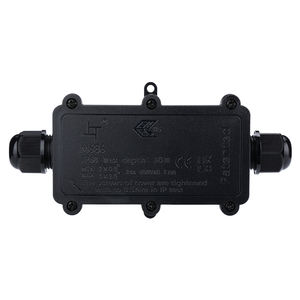 屋外防水端子ボックスプラスチックIP68工業用電気ケーブルワイヤーPC素材端子ジャンクションボックス付き - Product Image 4