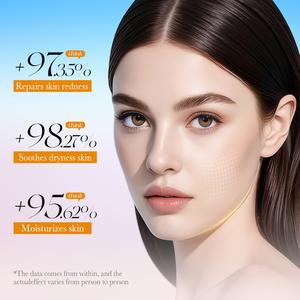 समस्याग्रस्त त्वचा सनबर्न के लिए नई सुखदायक एलोवेरा जेल फेस क्रीम और सन स्किनकेयर के बाद एलर्जी - Product Image 4