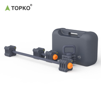 Ensemble d'haltères réglables TOPKO 3 en 1 (hantel, barre, kettlebell) avec étui de rangement portable pour entraînement à domicile