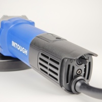 Meuleuse d'angle robuste INTOUCH 1200W 125mm à changement rapide par interrupteur arrière, avec balais en carbone, 5 pouces, pour la découpe des métaux
