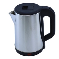 Vente chaude 1.8L Capacité En Acier Inoxydable Bouilloire Électrique pour Cuisine Petit Appareil Hôtel Voyage Commercial