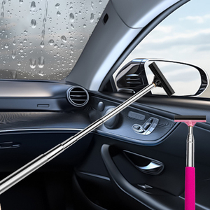 Sıcak satış teleskopik araba yıkama pencere ön cam kazıyıcı fırça yağmur geçirmez yağmur temizleme kazıyıcı silecek arabalar için - Product Image 3