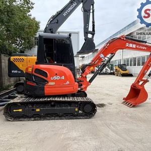 Excavadora Usada en Japón, Mini Excavadora Kubota U55 de 5.5 Toneladas, Kubota U55 U48 U40 U35 KX155, Mini Excavadora Kubota U55 de Segunda Mano en Venta, EPA - Product Image 3