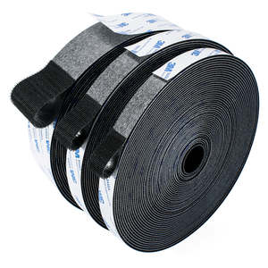 100% नायलॉन स्व-चिपकने वाला हुक और लूप टेप रोल स्ट्रिप नायलॉन कपड़े चिपकने वाला वेक्रोस मजबूत चिपकने वाला वेक्रोस - Product Image 4