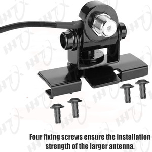 <span class=keywords><strong>Antena</strong></span> de látigo de acero inoxidable omnidireccional y direccional VHF de alta ganancia de 168MHz-para comunicación de <span class=keywords><strong>Radio</strong></span> de coche camión vehículo - Product Image 6