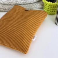 Tas Korduroi Logo Kustom Kantong Beludru Dengan Kancing Label Logo Sarung Buku Penutup E-reader Gaya Modis Lucu Elegan untuk Penggunaan Sehari-hari