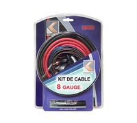 Kit d'amplificateur de puissance 8 ga, 2 pièces