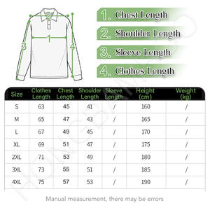 पुरुषों और महिलाओं के लिए लंबी आस्तीन वाले पोलो शर्ट 3-बटन फ्लैट-बुनाई कॉलर आरामदायक और चिकनी प्रतिरोध - Product Image 4