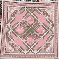 Écharpes et foulards en soie et cachemire faits à la main pour femme, grands hijabs, bandanas, foulards carrés imprimés pour l'extérieur et les voyages