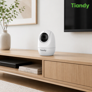 Caméra IP WiFi Tiandy 2MP 1080P HD Intérieure Vision Nocturne Couleur Détection de Mouvement Humain IA Audio Bidirectionnel Maison - Product Image 3