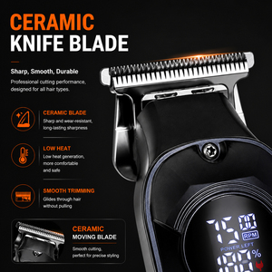 Cortadora <span class=keywords><strong>de</strong></span> <span class=keywords><strong>Pelo</strong></span> MRY MR186M <span class=keywords><strong>de</strong></span> Aleación <span class=keywords><strong>de</strong></span> Zinc con Pantalla LCD Digital, Carga Rápida USB, Recargable <span class=keywords><strong>de</strong></span> 1200mAh, Recortadora <span class=keywords><strong>para</strong></span> Barbería, Salón y Hogar <span class=keywords><strong>para</strong></span> <span class=keywords><strong>Hombres</strong></span> - Product Image 4