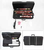 FBN-300 Bassoon Maple Canggih dengan Finishing Mahoni, Nada Ganda C D, 2 Bocals untuk Pertunjukan Rekital Band Angin