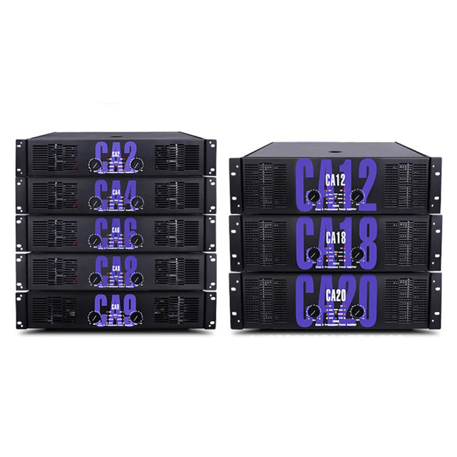 GAP-CA2 CA4 CA6 CA9 CA12 CA18 CA20 CA30 CA50 CA68 Series Power Amplifier Board Watt 2U 3U 2 Channel Audio High Power Amplifier