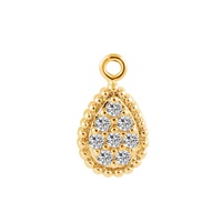 Pendentif HOVANCI plaqué or, petit modèle, pour bracelet, collier, accessoires DIY, vente en gros