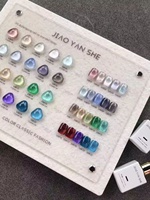 JIAOYANSHE Kit de 20 Gels UV Effet Œil de Chat Sans Odeur Résine Curable Nail Art OEM/ODM Disponible Vente en Gros