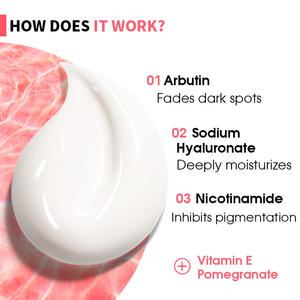 AFCARE Arbutin Crème Whitening Moisturizer Verwijdert Donkere Vlekken Gladde Niacinamide Diepe Hydratatie Gezichtsverzorging Gladde Huidverzorging 50ML - Product Image 2