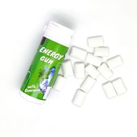 Soar Biotech Gomme Nootropique Fonctionnelle Saveur Menthe Classique Gomme à Mâcher à la Caféine Énergie et Concentration Neuro Gum