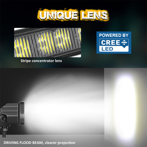 Barra de Luz LED de Alta Resistencia para Conducción, 6000K, Blanca, 6 Pulgadas, Haz de Luz Amplio, 60W, Montaje Oculto en Parachoques Delantero Inferior de Automóvil - Product Image 4