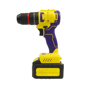 Perceuse à percussion sans fil <span class=keywords><strong>multifonction</strong></span> de qualité industrielle 0,9 kg, 2 batteries, couple maximal 55 Nm, pour réparation, personnalisation OEM - Product Image 1
