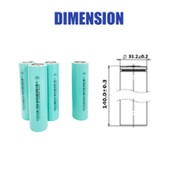 Cellules de batterie LiFePO4 32140 3.2V 15AH à usage longue durée, forte compatibilité avec les batteries LiFePO4 pour moto électrique