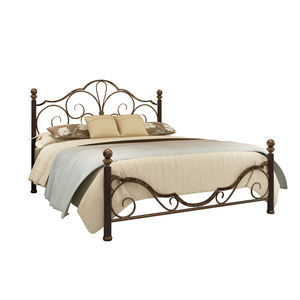 Vintage European <strong>Metal</strong> Bed Frame - 1.5m/1.8m (Full/Queen), Heavy-Duty Luxe Design - Product Image 5