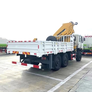 Camion <span class=keywords><strong>grue</strong></span> à <span class=keywords><strong>bras</strong></span> pliable monté sur châssis Dongfeng 6x6 pour le <span class=keywords><strong>transport</strong></span> <span class=keywords><strong>de</strong></span> matériaux <span class=keywords><strong>de</strong></span> chantier, capacité <span class=keywords><strong>de</strong></span> 15 tonnes - Product Image 4
