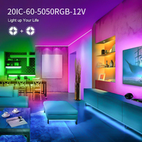 Tira De Luces Led Smd Ip67 5050 24v 5050 Smd Rgb Led Bande Ws2811 30 60 Led 5050 Bande Lumineuse