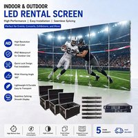 Sistem Panel Layar LED Tahan Air IP65 HDR10+ 6500cd untuk Dalam dan Luar Ruangan, Sistem Penyambungan Layar untuk Sewa, Signage Digital, Video Wall