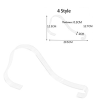 Support d'affichage pour chaussures en acrylique, support pour sandales d'été, support pour talons hauts, étagère à chaussures portable pour chaussures, design pratique