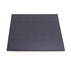 Mini panneau solaire étanche 1W 2W 3W 5W 10W 5V 6V 9V 12V 18V en époxy PET, petit panneau solaire rond ou carré DIY 3W 6V 145*145mm - Product Image 1