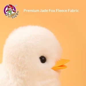 Jouet en peluche canard interactif super doux en gros, anti-stress, couleur jaune et blanche, mécanisme de tirage par cordon, jouet animé qui marche - Product Image 3