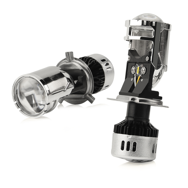New Style DOT E-mark Hi Lo Beam Auto LED Lighting 20000lumen Free Error Canbus Y8 H4 LED Bulbs