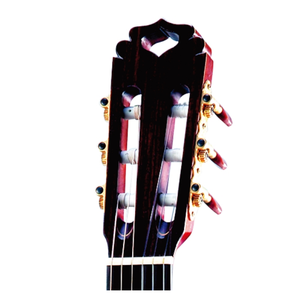 Handcrafted Classical Guitar with Cedar <b>Top</b> and Fingerboard, All Solid Wood - Product Image 2