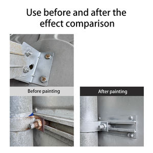 Pintura en aerosol HOSEN con 65% de zinc, revestimiento antircorrosión para superficies de acero inoxidable, aluminio y cromo. - Product Image 2