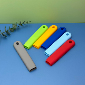 Silicone Hot Handle Holder Handle Cover Skillet Handle Cover Griddle Cover Handles Cover for Frying Pans Griddles Sleeve Grip - Product Image 1