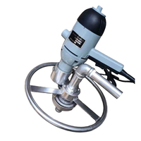 Foreuse électrique portative pour puits d'eau, machine multifonctionnelle de forage de sondages et d'échantillonnage de sol, équipement de tarière portable