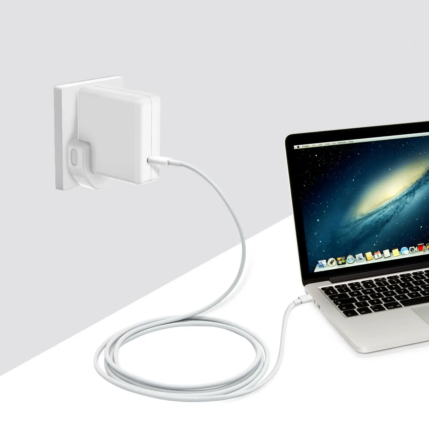 Bộ Sạc Chuyển Đổi TYPE-C USB-C 61W 87W OEM Hoa Kỳ Hàng Có Sẵn Cho MacBook Pro 13 ''15'' 2018 -2020 Mới