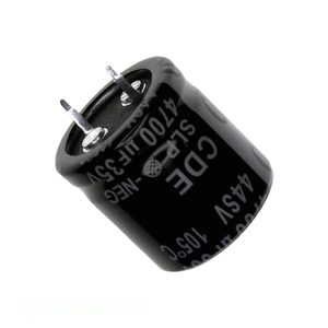 Condensateur à traversée de trou SLP103M016C1P3 en aluminium 10000uF 20% 16V SNAP TH – Distributeur agréé - Product Image 1