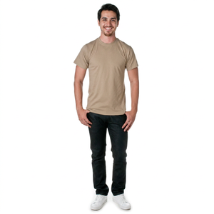 Camiseta Unisex Personalizada de Alta Calidad, 100% Algodón Premium, Microfibra, Cuello Redondo, Personalizable para Hombre - Product Image 1