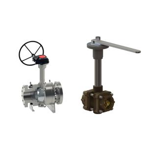 Válvula de Hidrógeno en Sitio, DN40, Criogénica, LH2, Válvula de Bola de Tres Piezas con Brida para Intercambiadores de Calor - Product Image 5